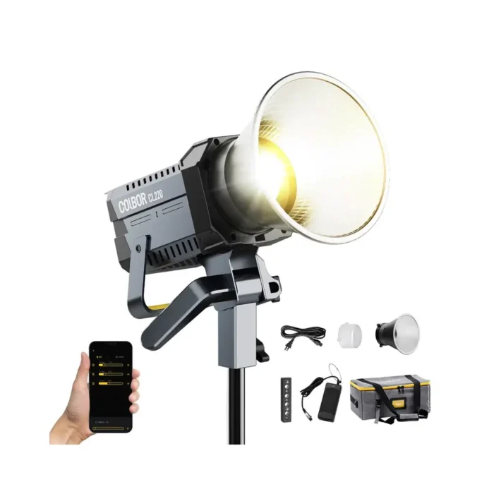 COLBOR CL220 220W Fotoğrafçılık İçin LED Sabit Işık - Görsel 8
