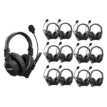 Synco Xtalk XMax13 13 Wireless Intercom with Dual-Ear Headset