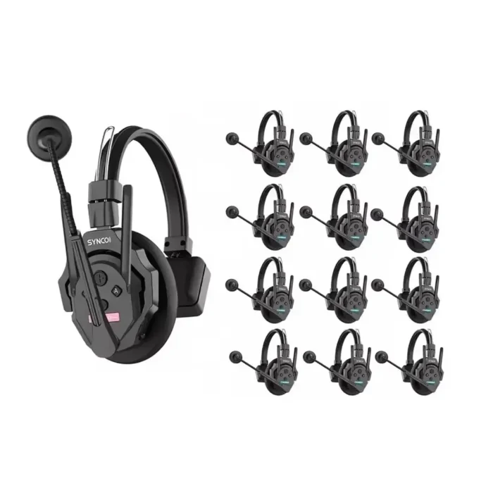 Synco Xtalk XMax13 13 Wireless Intercom with Dual-Ear Headset - Görsel 2