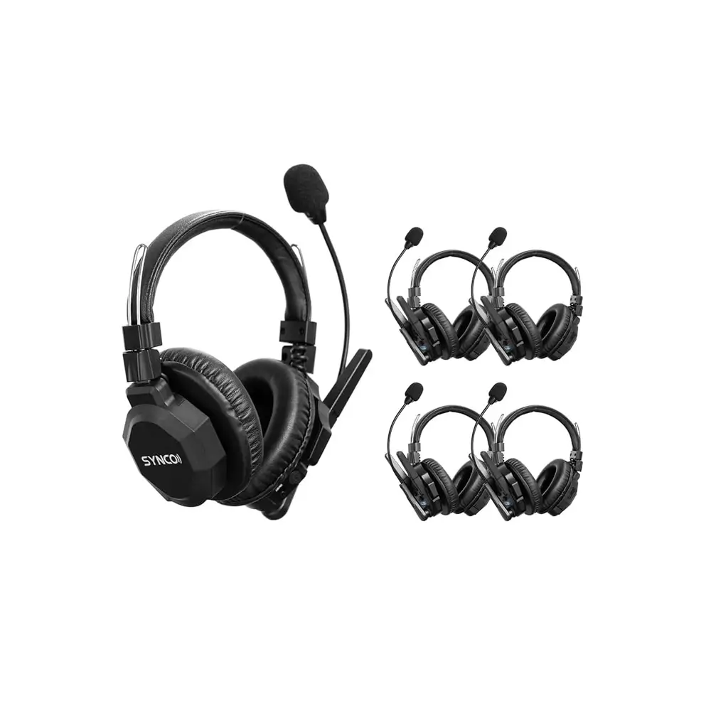 synco-xtalk-xmax5-1.webp Synco Xtalk XMax5 5 Wireless Intercom with Dual-Ear Headset - Görsel 1