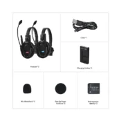 Synco Xtalk XPro2 2 Wireless Intercom System with Single-Ear Headset - Görsel 4