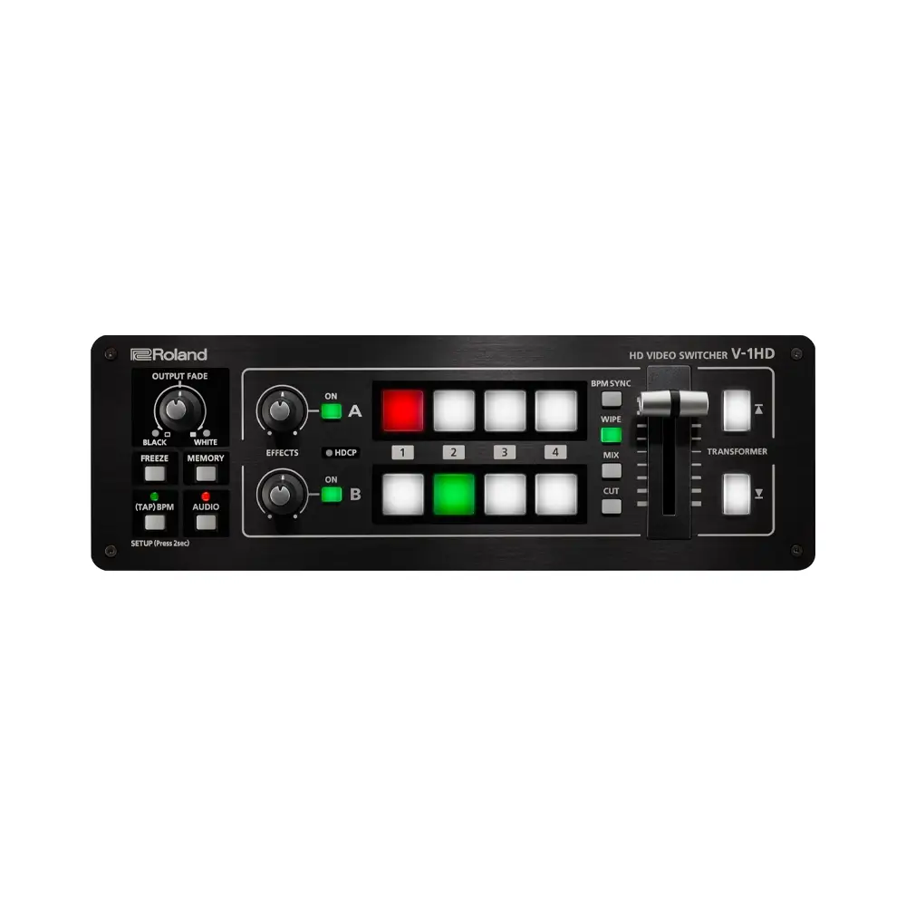 v-1hd-1.webp Roland V-1HD Portable 4 x HDMI Input Switcher - Görsel 1