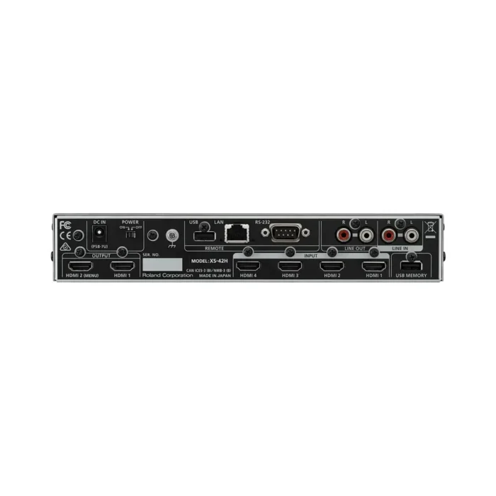Roland XS-42H Matrix Switcher 4 x 2 HDMI - Görsel 2