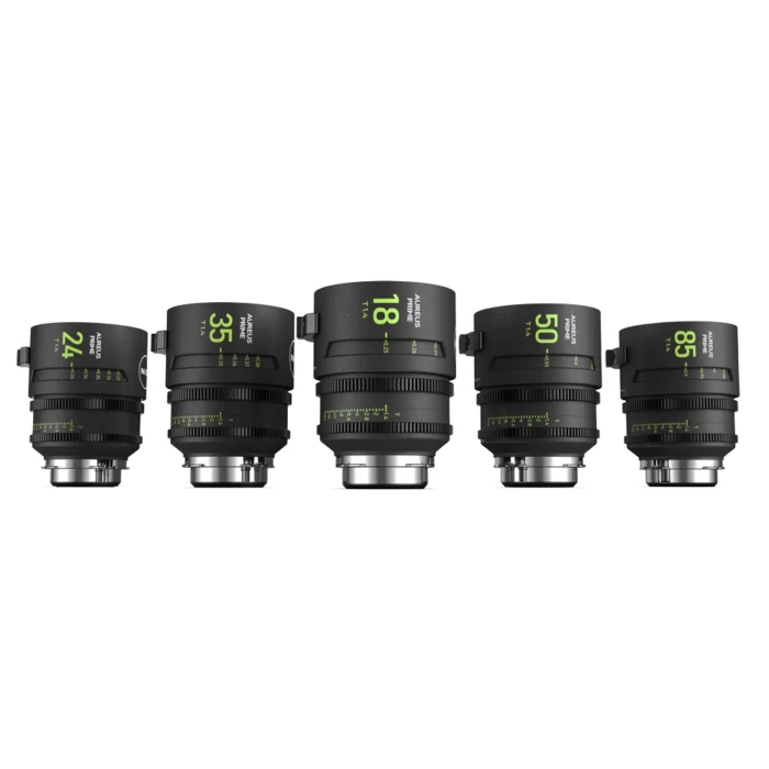 NiSi AUREUS PRIME T1.4 Cinema 5-Lens Kit (ARRI PL) - Görsel 3