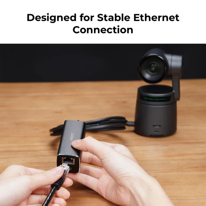 OBSBOT USB-C to Ethernet Adapter - Görsel 3