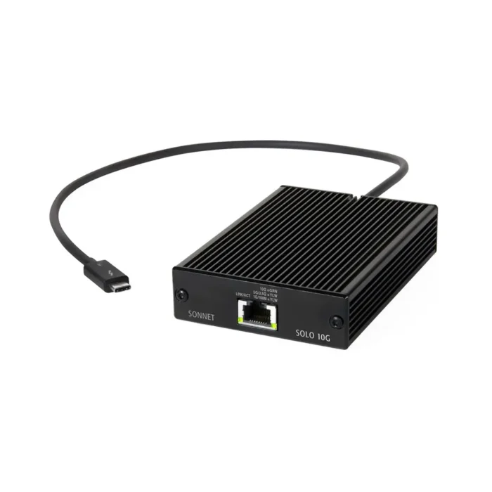 Sonnet Solo10G 10GBASE-T Thunderbolt – 10 Gigabit Ethernet Adapter - Görsel 2