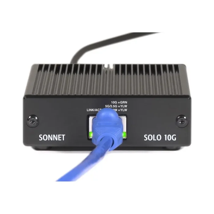 Sonnet Solo10G 10GBASE-T Thunderbolt – 10 Gigabit Ethernet Adapter - Görsel 3