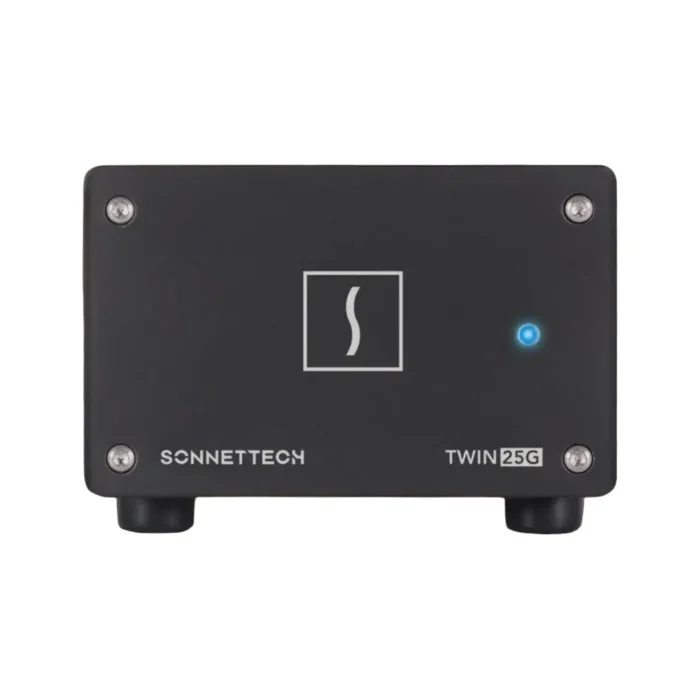 Sonnet Twin25G 25 Gigabit Ethernet Thunderbolt Adapter with Two SFP28 Transceivers - Görsel 2