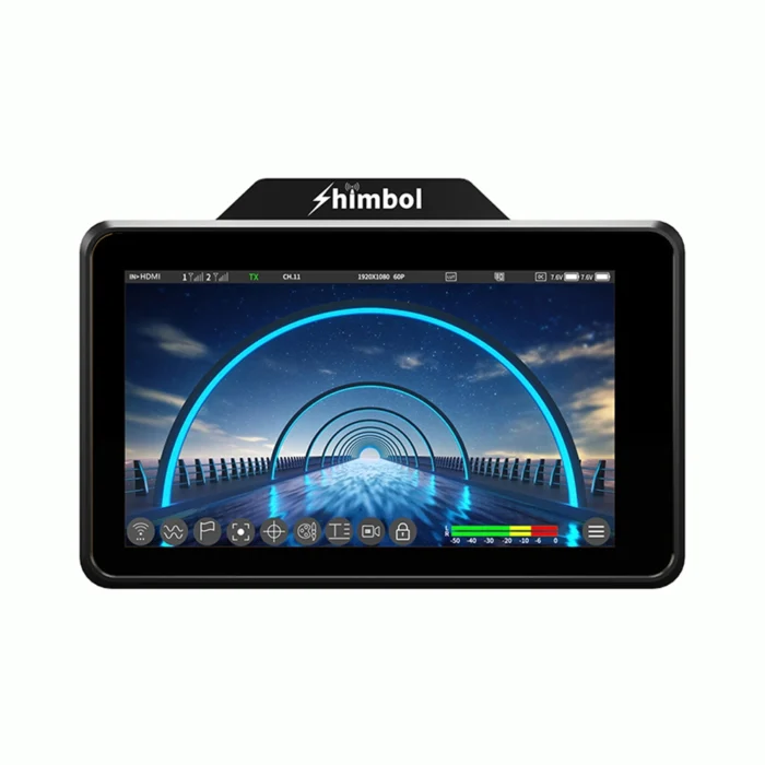 SHIMBOL ZO600M 5.5" 1080p60 Wireless HDMI Touchscreen Recorder/Monitor - Görsel 2