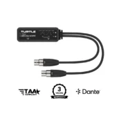 Turtle Dante Dual Channel Analog XLR to Dante Adapter - Görsel 2