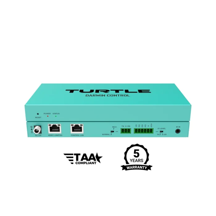 Turtle DARWIN CONTROL. Central Management Box for DARWIN HD H.265 AV over IP - Görsel 2