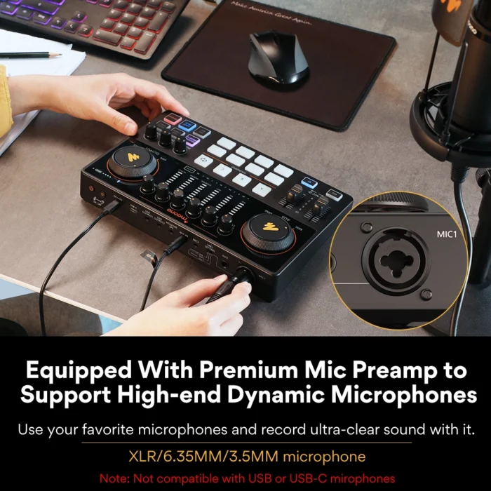 MAONO MaonoCASTER AME2A Entegre Ses Prodüksiyon Ünitesi - Görsel 2