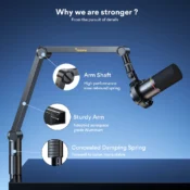 MAONO BA92 Mikrofon Süspansiyonlu Bom Kol Standı - Görsel 4