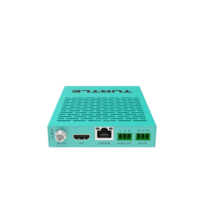 Turtle DARWIN HD H.265 RX; HDMI 1080p60 4:4:4 AV over IP Receiver - Görsel 4