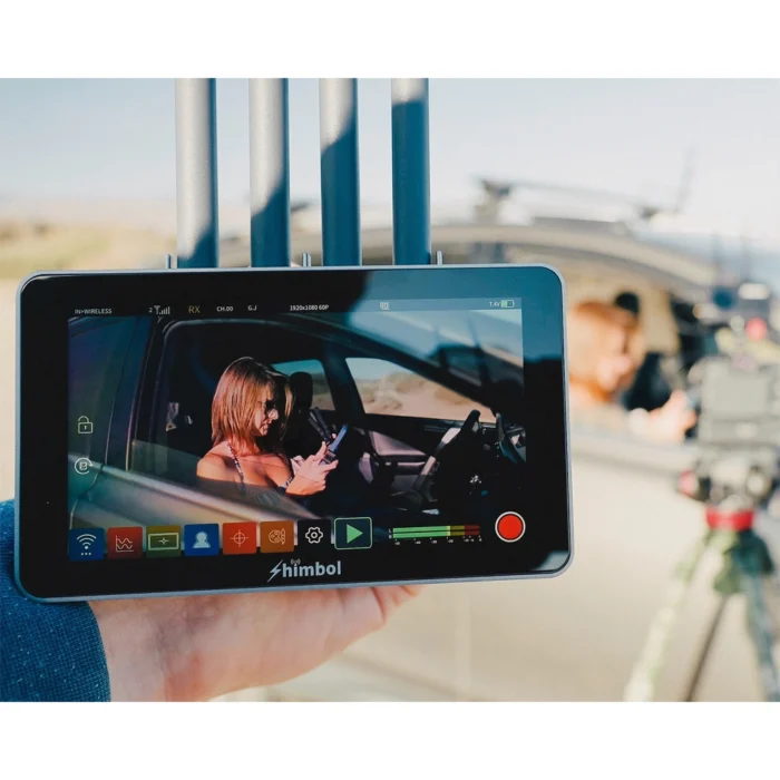 SHIMBOL ZO600MS 5.5" 1080p60 Wireless 3G-SDI & HDMI Touchscreen Recorder/Monitor - Görsel 14