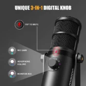 MAONO PD400X USB/XLR Dinamik Mikrofon - Görsel 4