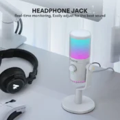 MAONO DM30RGB USB Oyun Mikrofonu (Beyaz) - Görsel 9