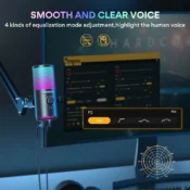 MAONO DM30RGB USB Oyun Mikrofonu (Siyah) - Görsel 9