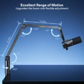 MAONO BA92 Mikrofon Süspansiyonlu Bom Kol Standı - Görsel 6