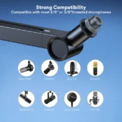 MAONO BA92 Mikrofon Süspansiyonlu Bom Kol Standı - Görsel 7