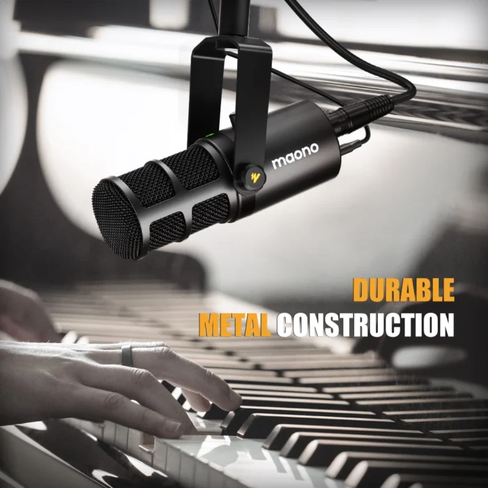 MAONO PD400X USB/XLR Dinamik Mikrofon - Görsel 6