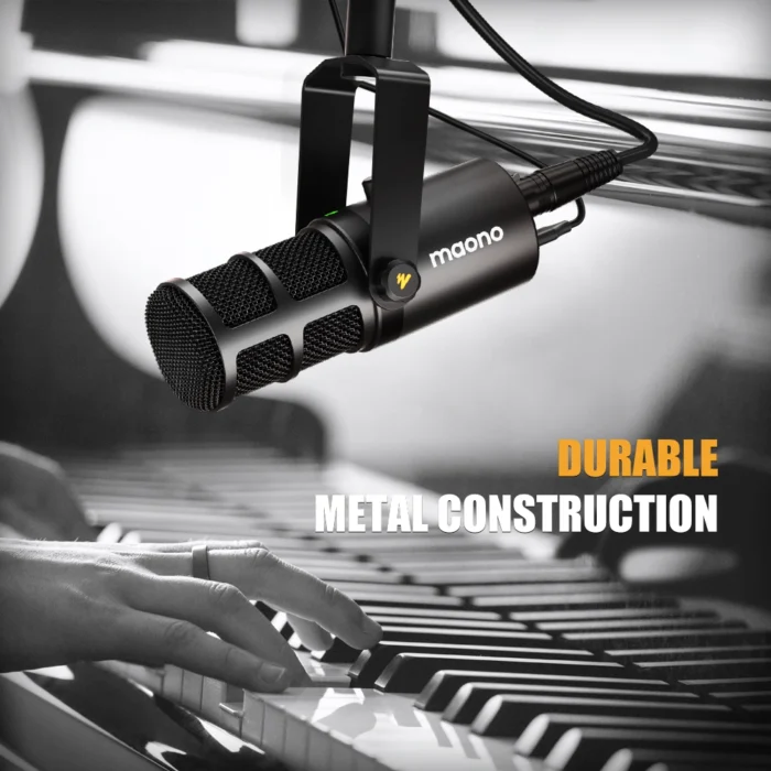 MAONO PD400X USB/XLR Dinamik Mikrofon - Görsel 7