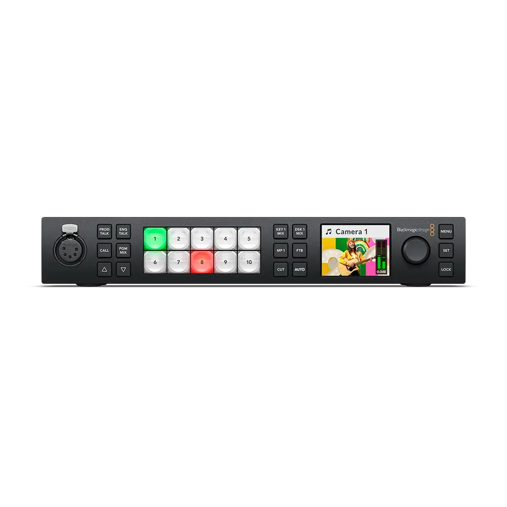 ATEM-1ME-Constellation-HD-Front Blackmagic ATEM 1 M/E Constellation HD - Görsel 1