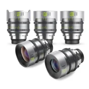 NiSi ATHENA Tuned Prime T2.4/1.9 Full-Frame 5-Lens Kiti Çantalı (PL Mount)