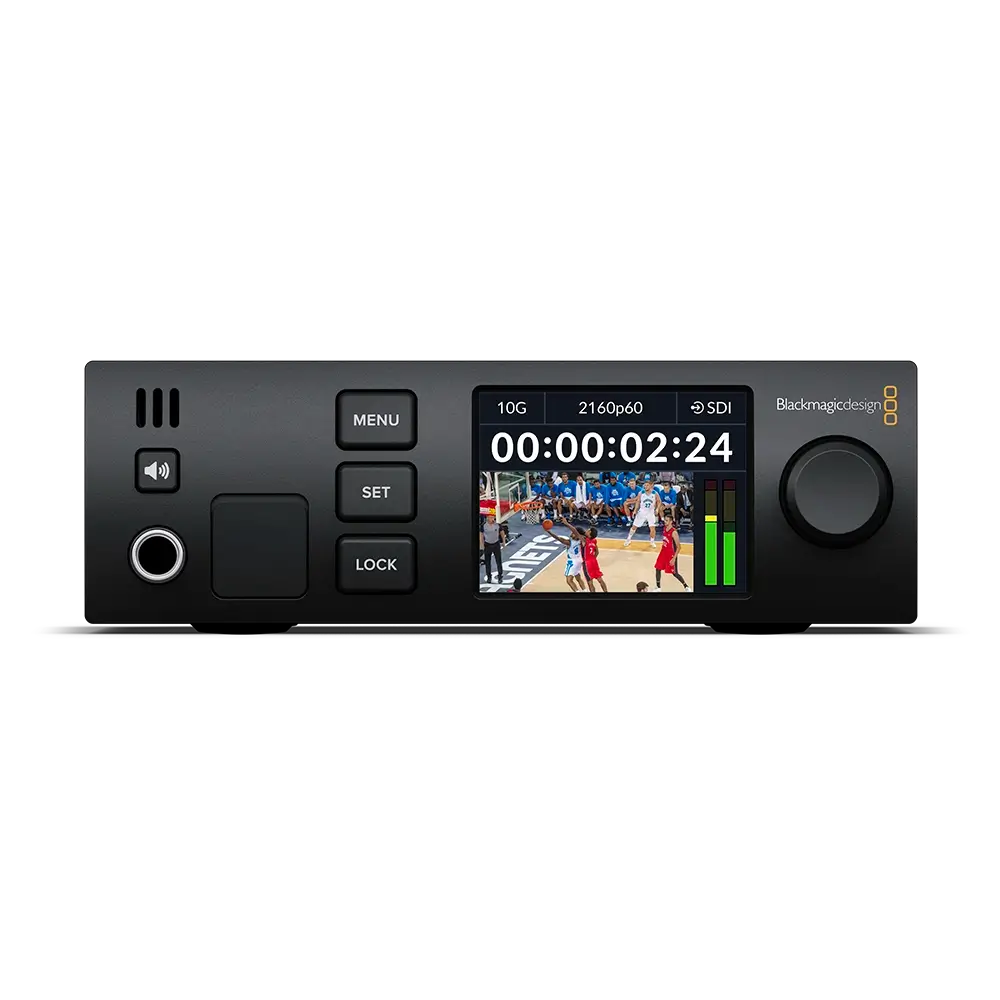 Blackmagic-2110-IP-Converter-UpDownCross-12G-Front Blackmagic 2110 IP UpDownCross 12G - Görsel 1