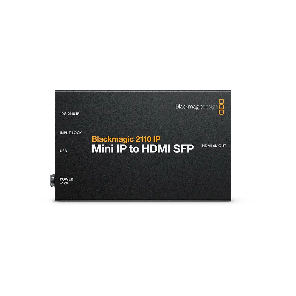 Blackmagic-2110-IP-Mini-IP-to-HDMI-SFP-Top Blackmagic 2110 IP Mini IP to HDMI SFP - Görsel 1