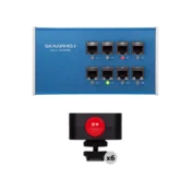 SKAARHOJ SKAARHOJ Tally Box + 6 x Tally Lights Bundle