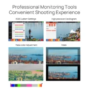 SHIMBOL Memory 7 Pro 7" Touchscreen 4K HDMI/3G-SDI Recording Monitor with 3D LUT Output - Görsel 11