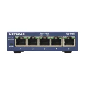 NETGEAR GS105UK - 5-Port COPPER Gigabit Ethernet Unmanaged Switch - Görsel 2