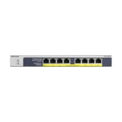 NETGEAR GS108PP - 8-Port Gigabit Ethernet Unmanaged Switch W/POE/POE+ - Görsel 2