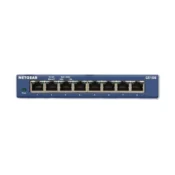 NETGEAR GS108UK - 8-Port COPPER Gigabit Ethernet Unmanaged Switch - Görsel 2