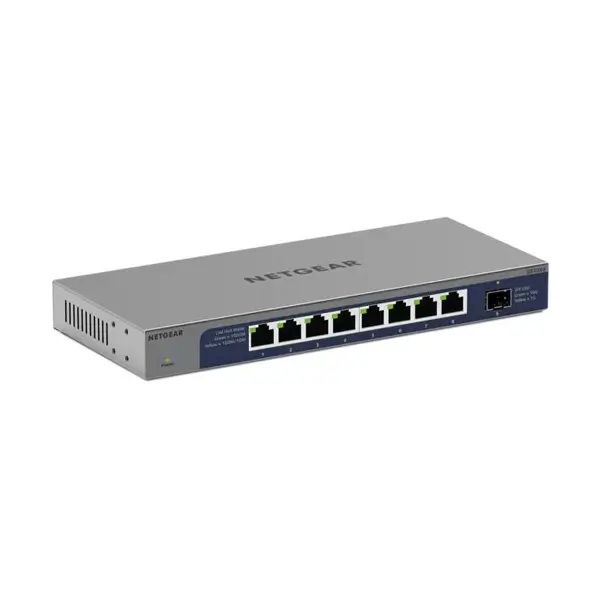 GS108X-100EUS-1 NETGEAR GS108X - 8-Port Gigabit Ethernet Unmanaged Switch +1P 10G SFP+ UPLINK - Görsel 1