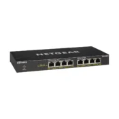 NETGEAR GS308PP - 8-Port Gigabit Ethernet Unmanaged Switch W/POE/POE+