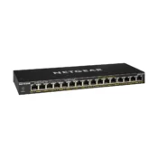 NETGEAR GS316PP - 16-Port Gigabit Ethernet Unmanaged Switch W/POE/POE+