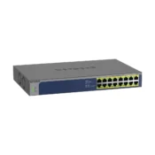 NETGEAR GS516PP - 16-Port Gigabit Ethernet Unmanaged Switch W/POE/POE+