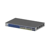 NETGEAR GS728TXPv3 - 24P GE POE+ Smart Switch W/10G SFP+ - Görsel 6