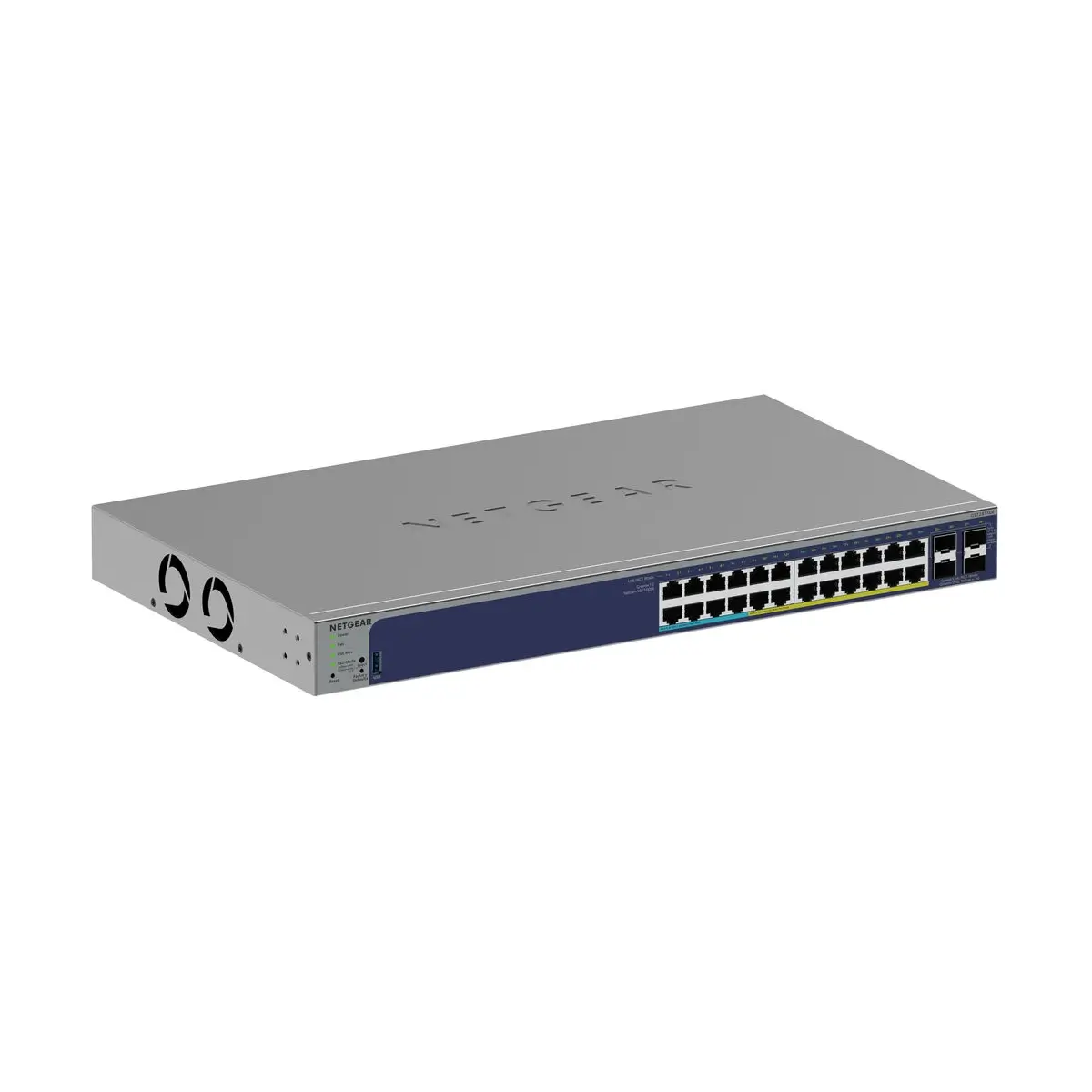 GS728TXUP-300EUS-1 NETGEAR GS728TXUPv3 - 24P GE POE++ Smart Switch W/10G SFP+ - Görsel 1