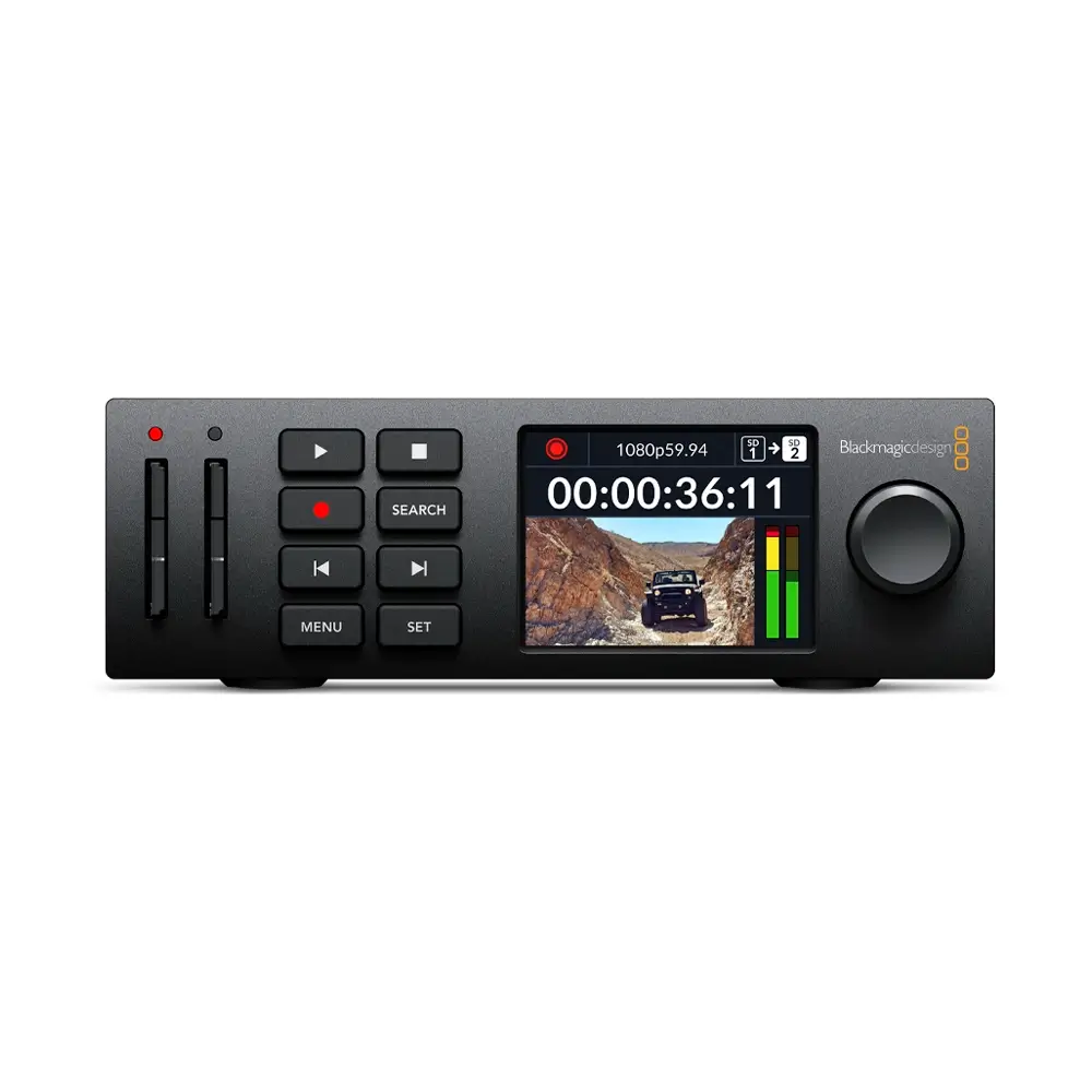 HyperDeck-Studio-HD-Mini-Front Blackmagic HyperDeck Studio HD Mini - Görsel 1