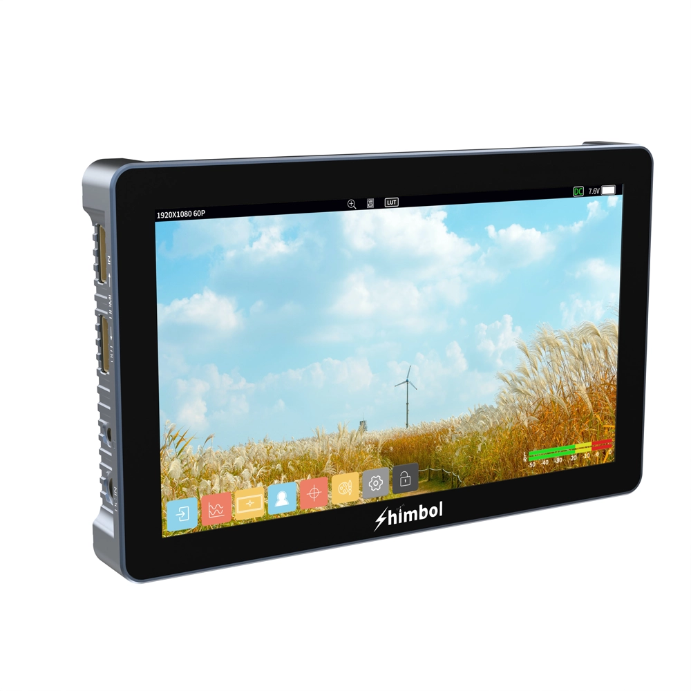 M7.784 SHIMBOL M7 7" Touchscreen 4K HDMI/3G-SDI Video Monitor with 3D LUT Output - Görsel 1