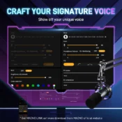 MAONO PD200X USB/XLR Dinamik Mikrofon (Siyah) - Görsel 5