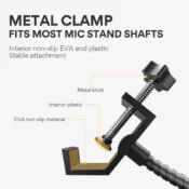 MAONO PF150F Mikrofon Pop Filtre - Görsel 3