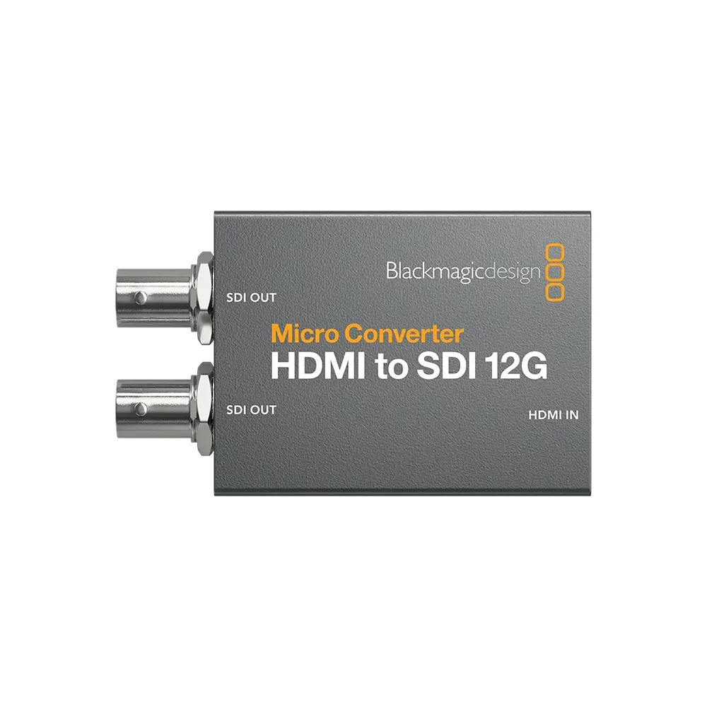 Micro-Converter-HDMI-To-SDI-12G-Front Blackmagic Micro Converter HDMI to SDI 12G - Görsel 1