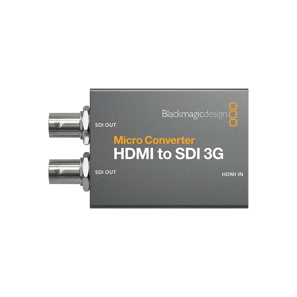 Micro-Converter-HDMI-To-SDI-3G-Front Blackmagic Micro Converter HDMI to SDI 3G - Görsel 1