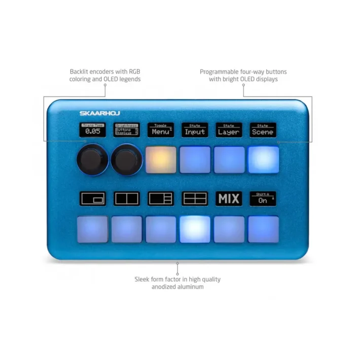 SKAARHOJ SKAARHOJ Quick Pad w/UniSketch - Blue - Görsel 4