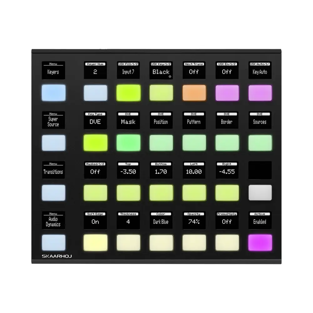 QUICK-SHOT-V1B-SBK-1 SKAARHOJ SKAARHOJ Quick Shot - Slim Enclosure Black - Görsel 1