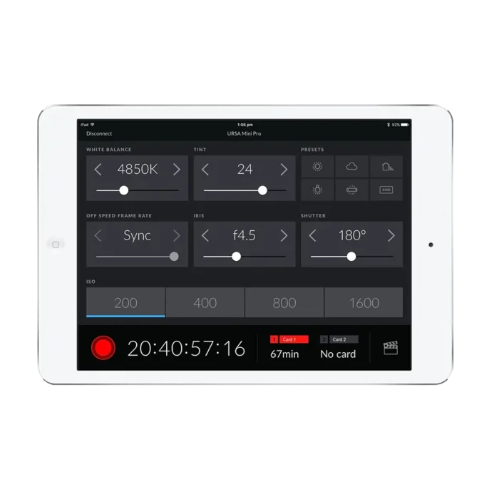 Blackmagic URSA Mini Pro 4.6K G2 - Görsel 6